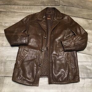Mens Wilsons Leather Dean Winchester Supernatural Soft Coat Jacket Size Large